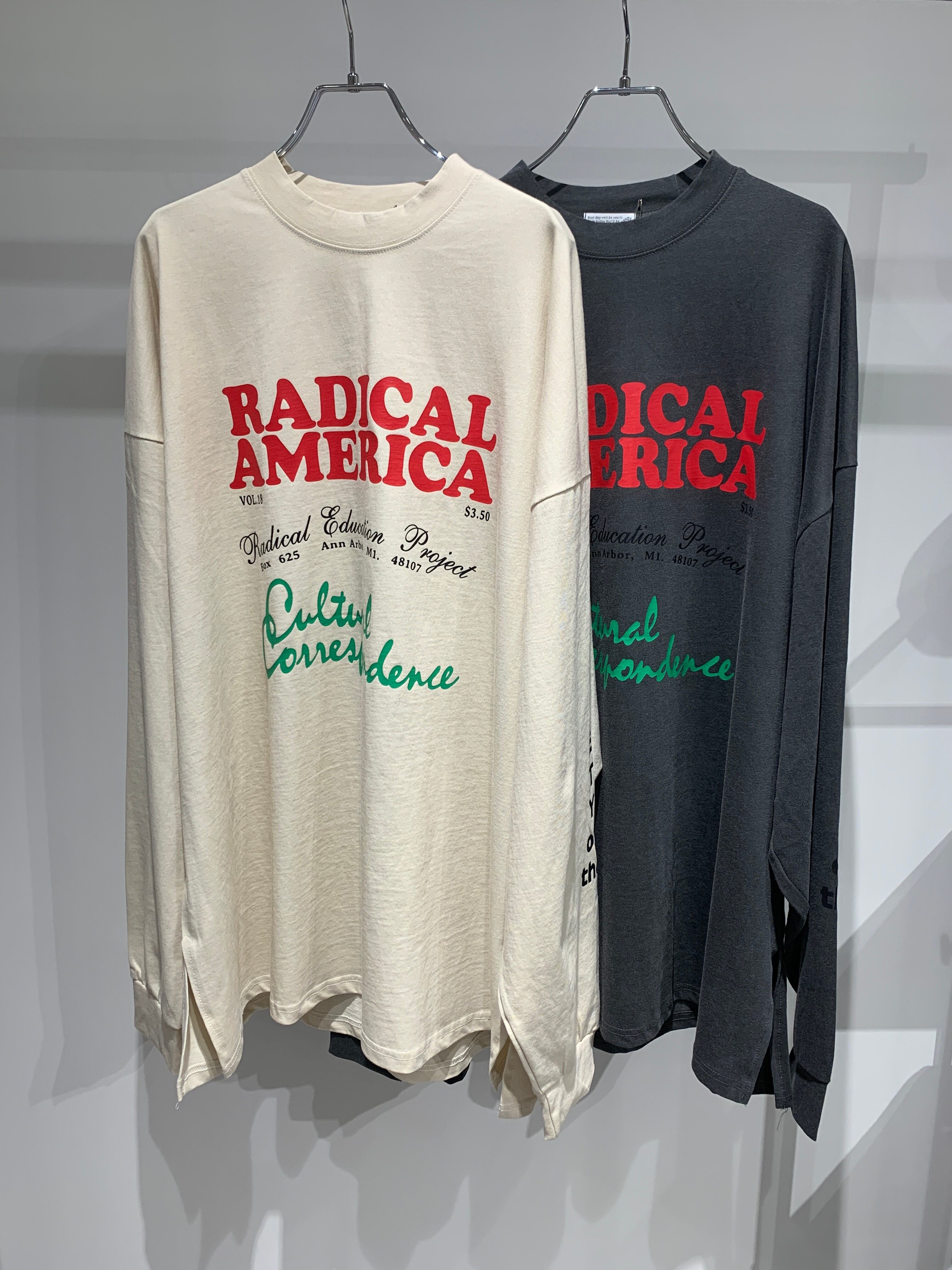 over size long T-shirt