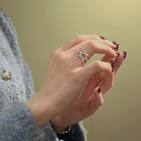 TIFFANY&CO】【9.5号】2192 名品ケルティック 編み込みデザイン