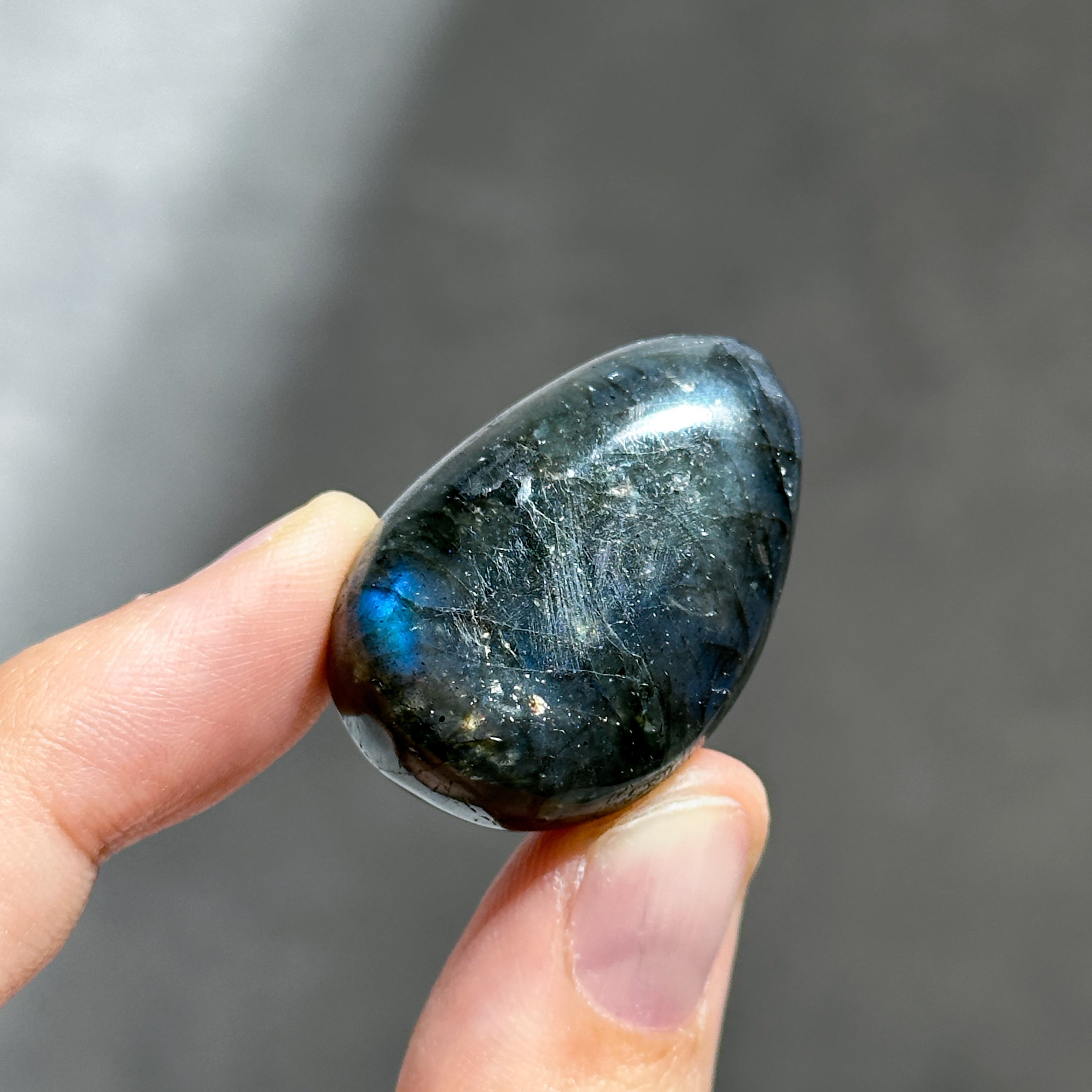 ラブラドライト タンブル93◇ Labradorite ◇天然石・鉱物
