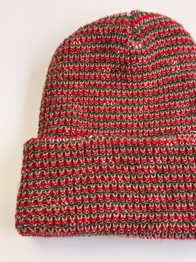 USA製 Acrylic Multi Color Beanie made in USA