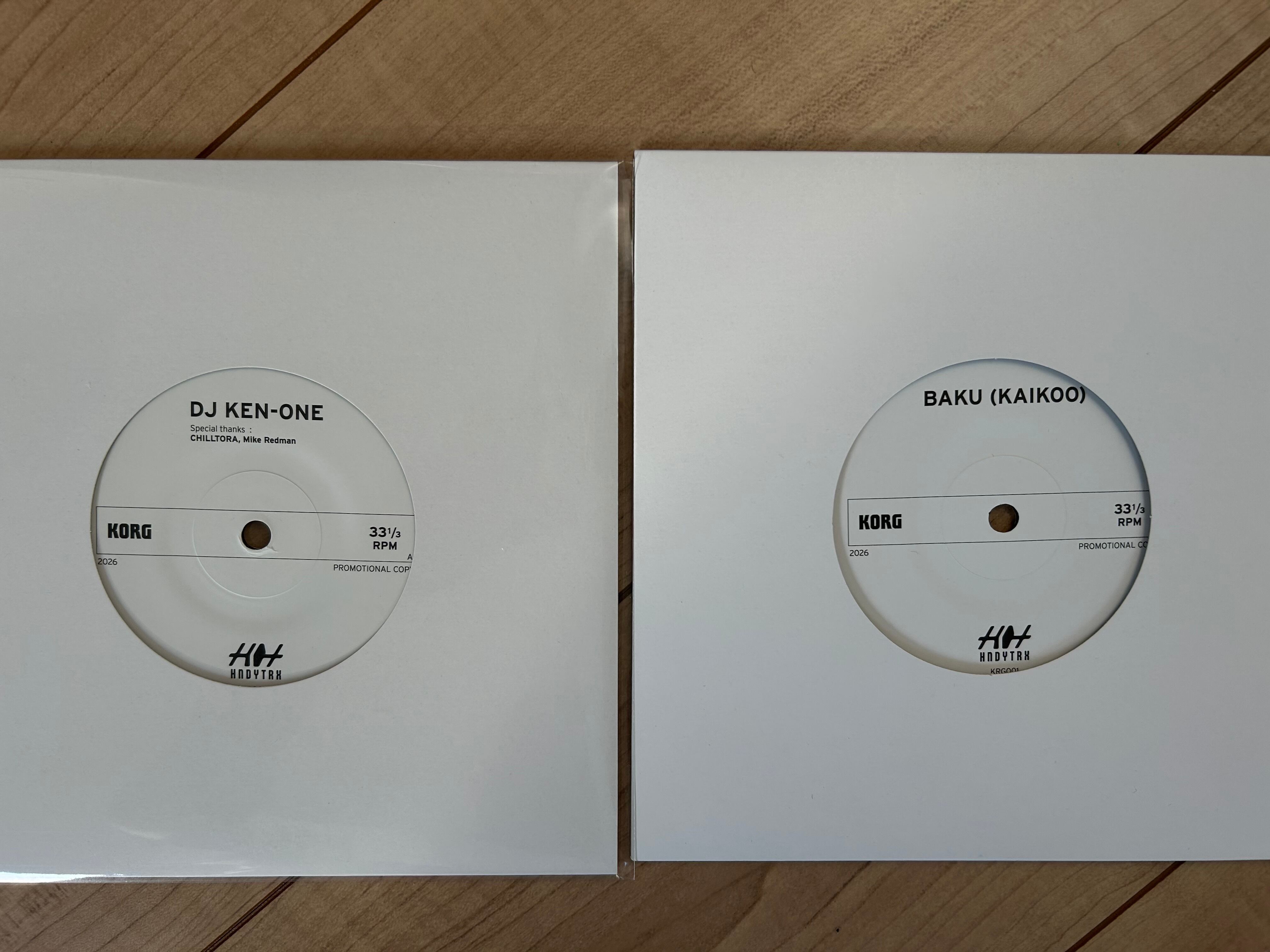 BAKU & DJ KEN-ONE / 7inch Scratch Tool for KORG handytraxx play