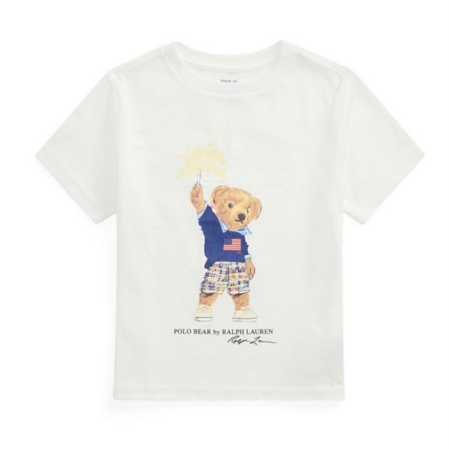 【100/110/120/130/150㎝】キッズ（男の子）ベア  Tシャツ