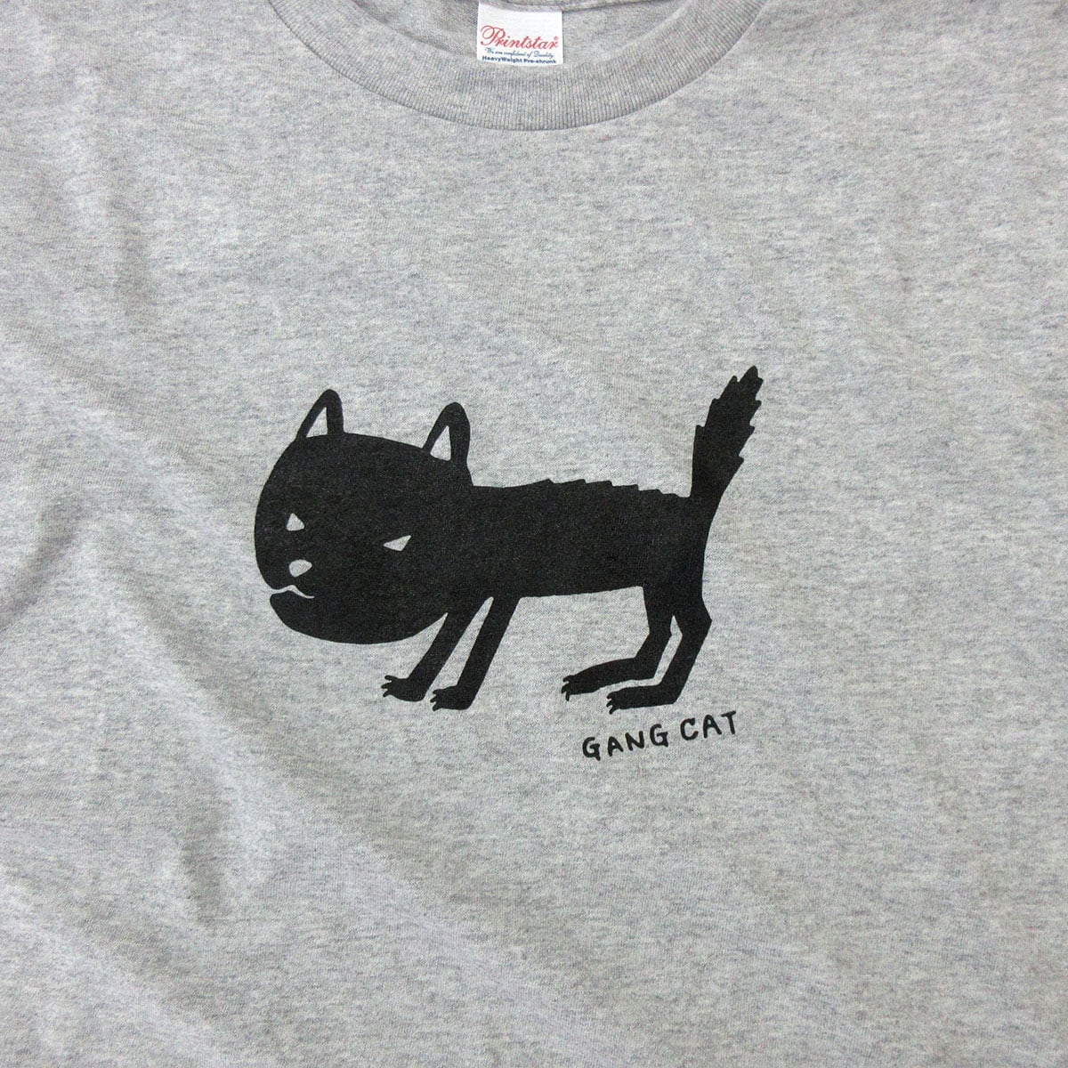 猫 ねこ ギャングキャット Tシャツ cat02 アニマル おもしろ ティーシャツ