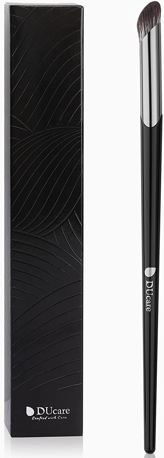 【特価処分】DUcare ドゥケア コンシーラーブラシ 斜め先コンシーラー フィンガーブラシ 柔らかい 密着感があって ふんわり 0.03mm極細毛使用 細くてコシが強い クマ隠し シミ隠し ハイカバー力 V02