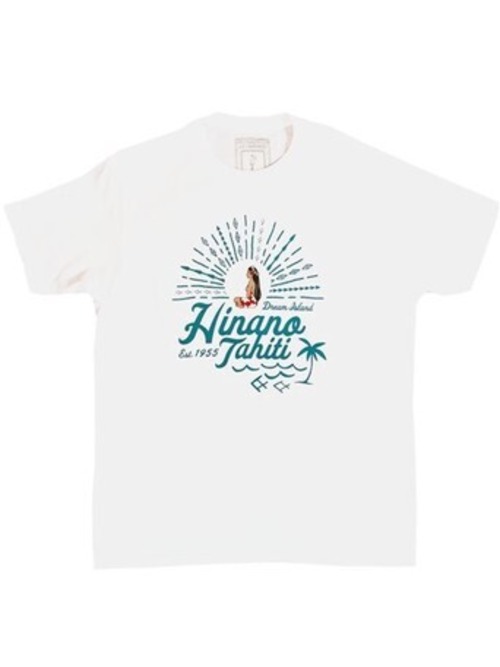 お洒落なHinanoロゴメンズTシャツ