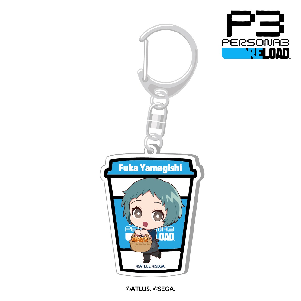 『ペルソナ3 リロード』『ペルソナ5 ザ・ロイヤル』×R Baker コラボ限定　アクリルキーホルダー　P3R（ブラインドパッケージ）