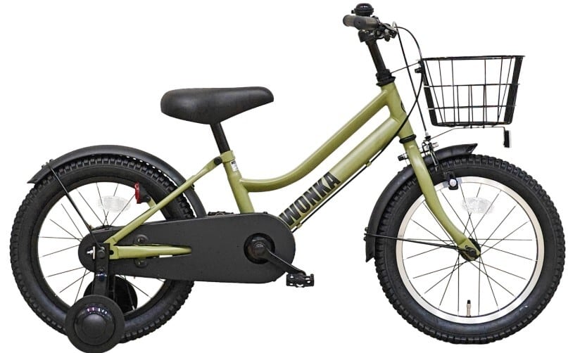 たかぼーーー　幼児用自転車16インチ滋賀県WONKA オリーブグリーン DAINICHI】WONKA KIDS ウォンカキッズ16・18インチ | サイクルワークス