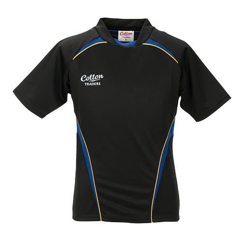 CTSW-063 02 フィットジャージ(ブラック×ブルー) | sceptre