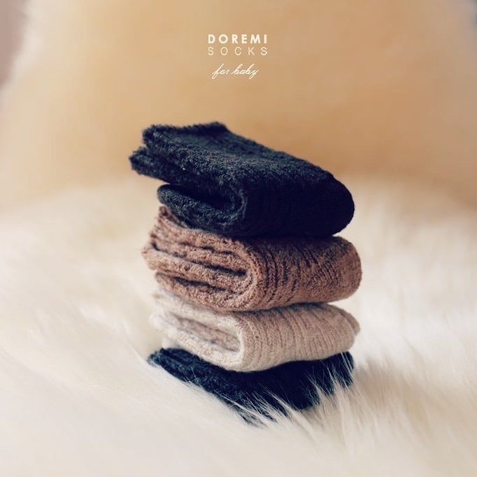 【即納】4点セット DOツイスターウール靴下(再入荷)