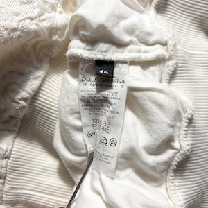 2015aw DOLCE&GABBANA lace fabric embroidery pullover