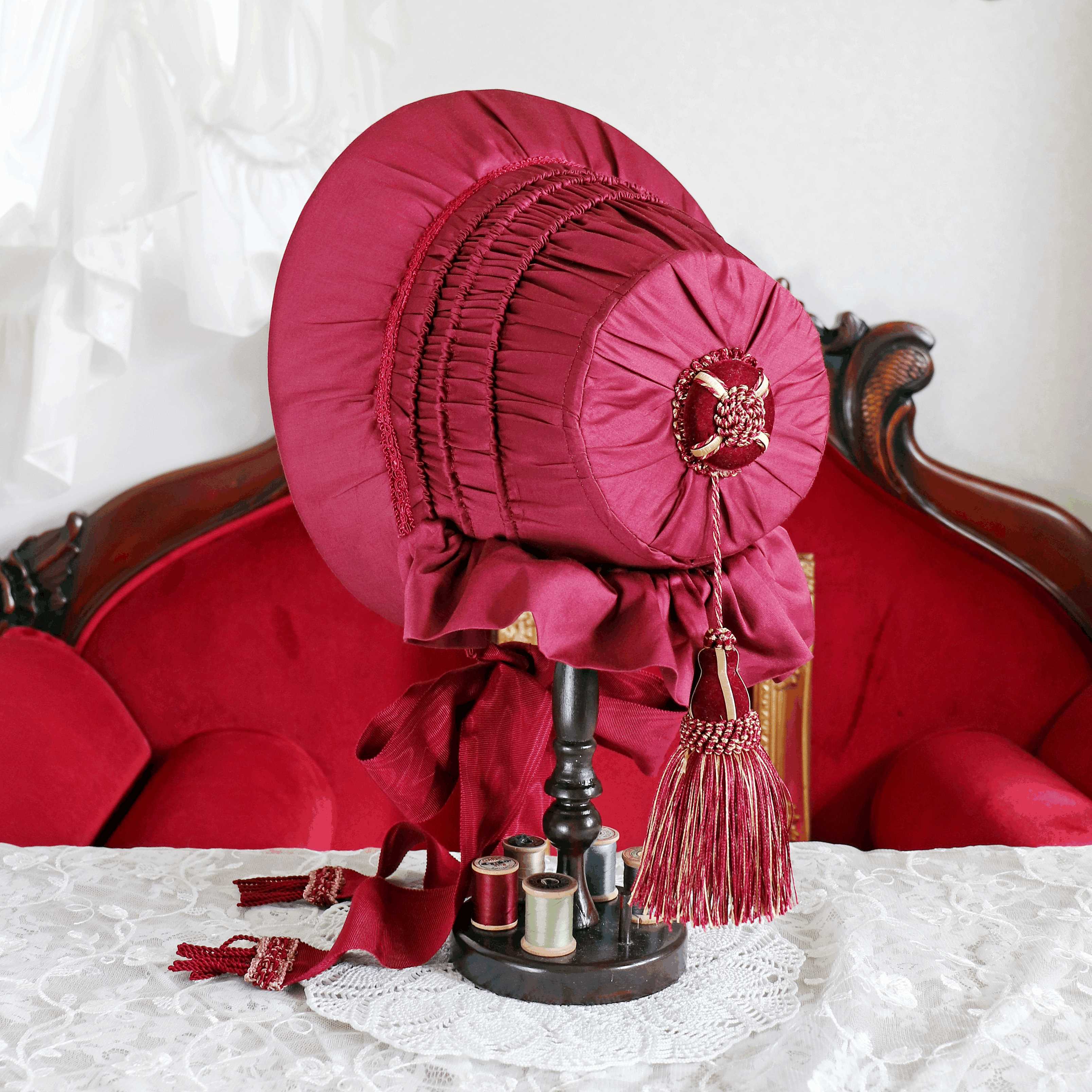 ラリストクラシー　モガウールボンネット モガウールボンネット-エルムグリーン- | L'aristocratie-ラリスト