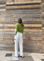 【再再販】sweat pants white