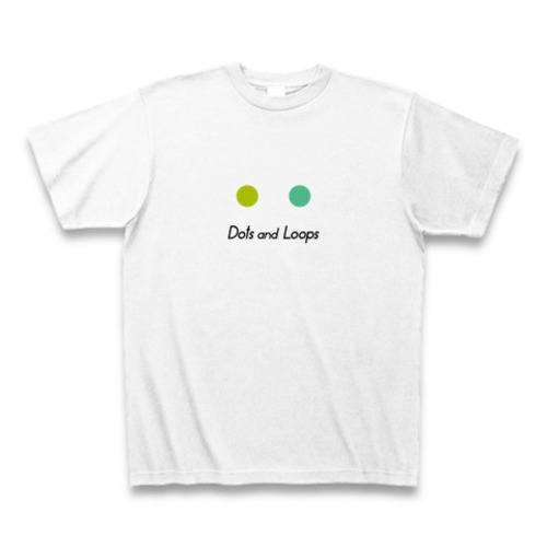 Dots and Loops（点と輪）TシャツONE