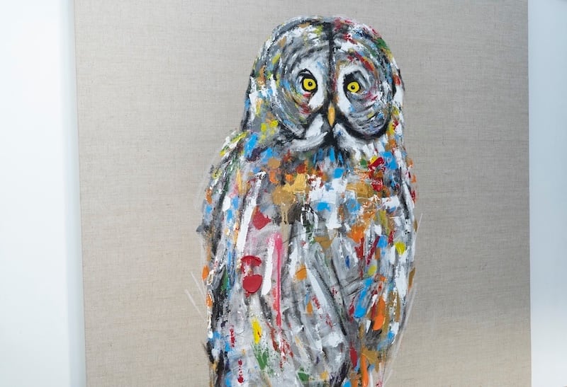 owl / フクロウ / 梟の現代アート作品 絵画販売 | TOMOYA GALLERY STORE