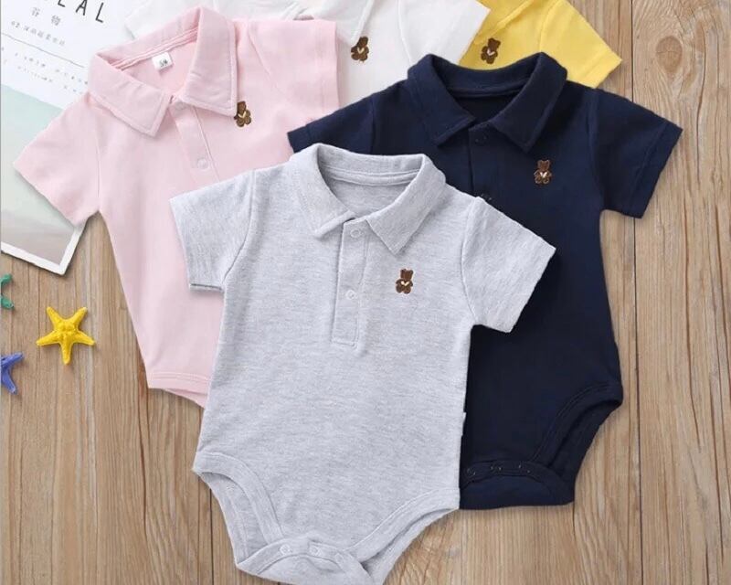 半袖ロンパース / 女の子 / 男の子 / 〜12ヶ月( A〜E )