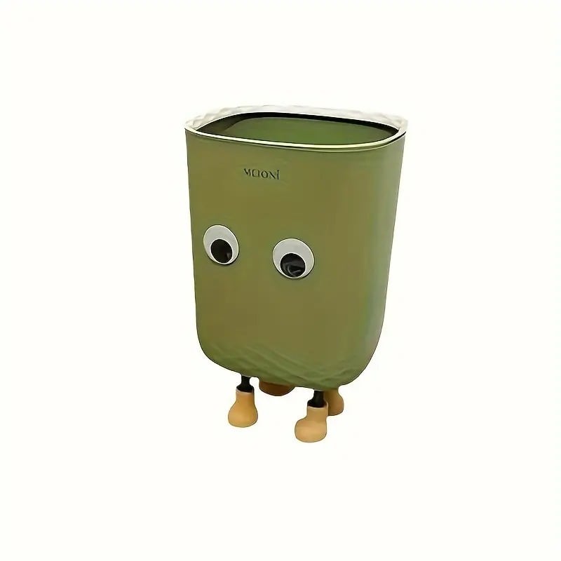 ゴミ箱 ダストボックス キャラクター 目玉付き 蓋なし ユニーク 可愛い