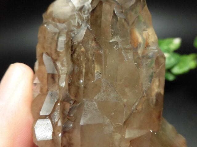 【送料無料】【高品質】ブラジル産ジャカレー水晶（アリゲータークオーツ）　no.3