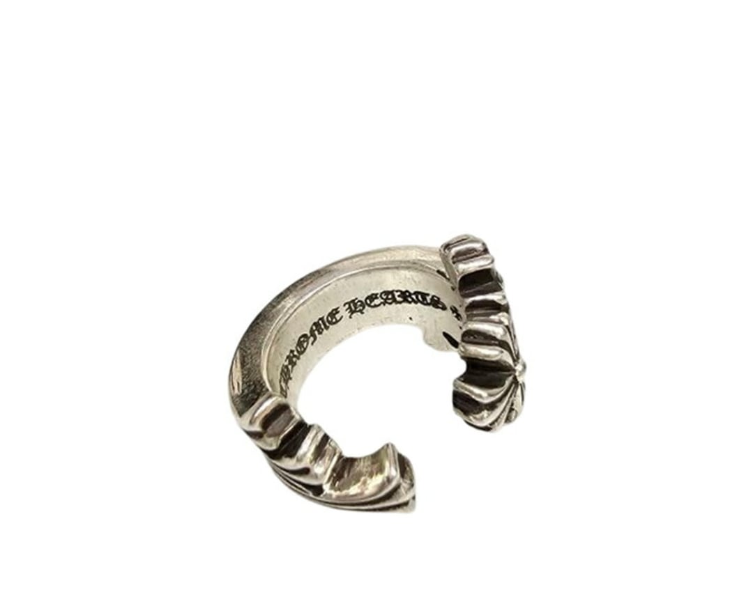 CHROME HEARTS クロムハーツ Triple Cross Curve Ring トリプル CHROME HEARTS クロムハーツ Triple Cross Curve Ring トリプル