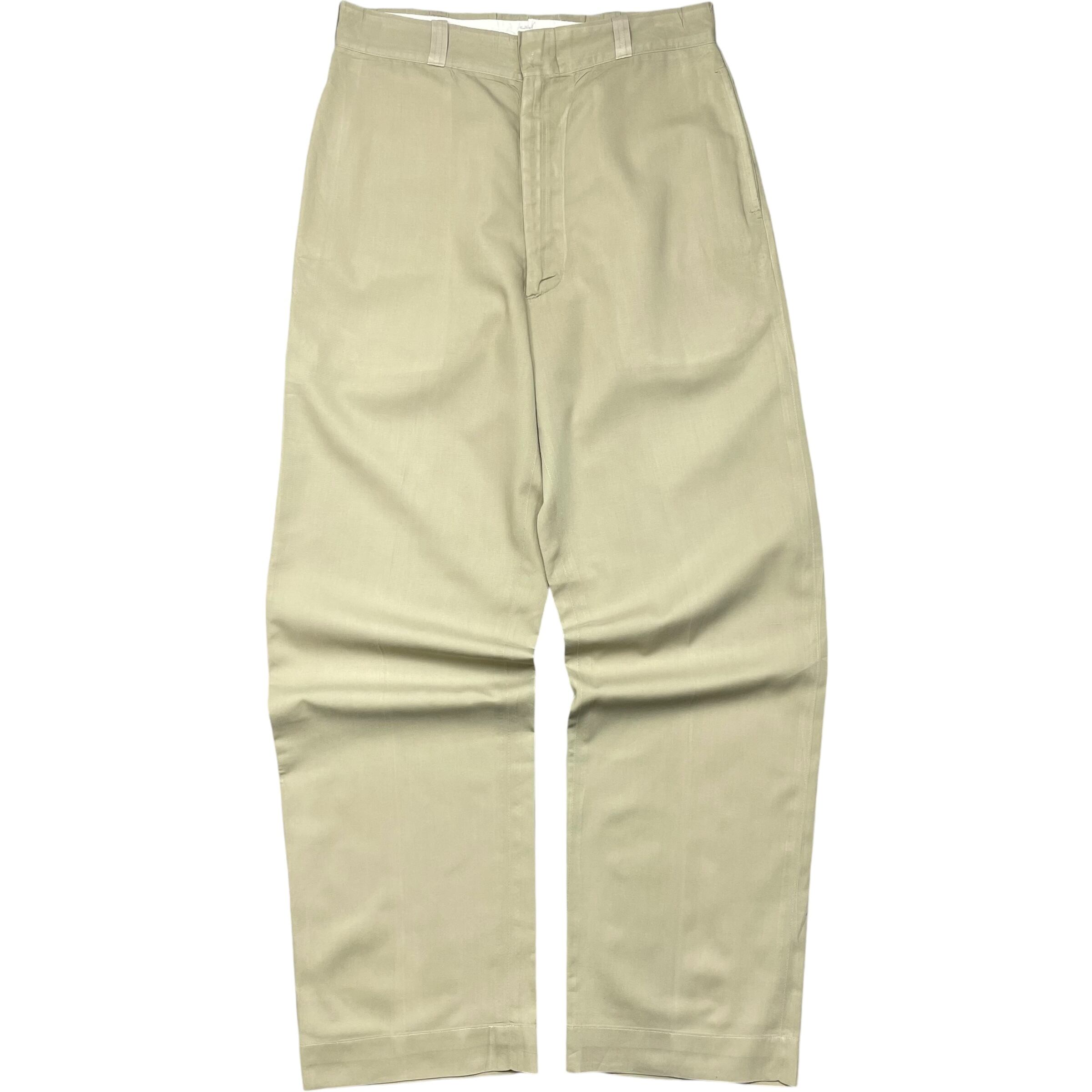 《実寸W29 L31》U.S.ARMY アメリカ陸軍 チノパンツ USA製 70年代 vintage no.4388