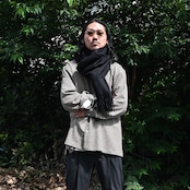product twelve(プロダクトトゥウェルブ) T/W Rain Coat、カシミアストールスタイル
