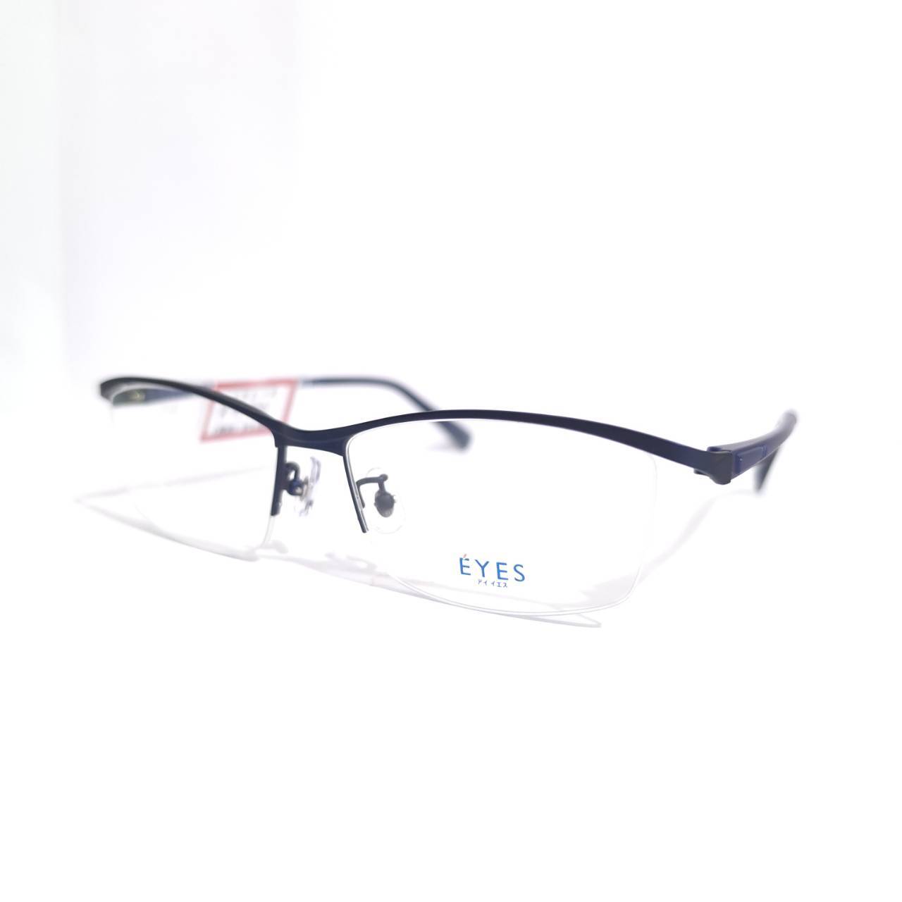 【EYES】スクエアナイロールフレーム マットブルー