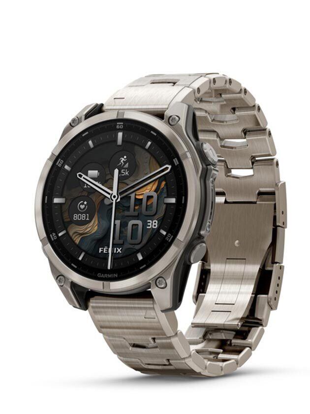 ガーミン国内正規品】fēnix 8 Sapphire AMOLED Metal Band 47mm 010