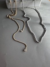 エターナルボールチェーンネックレス