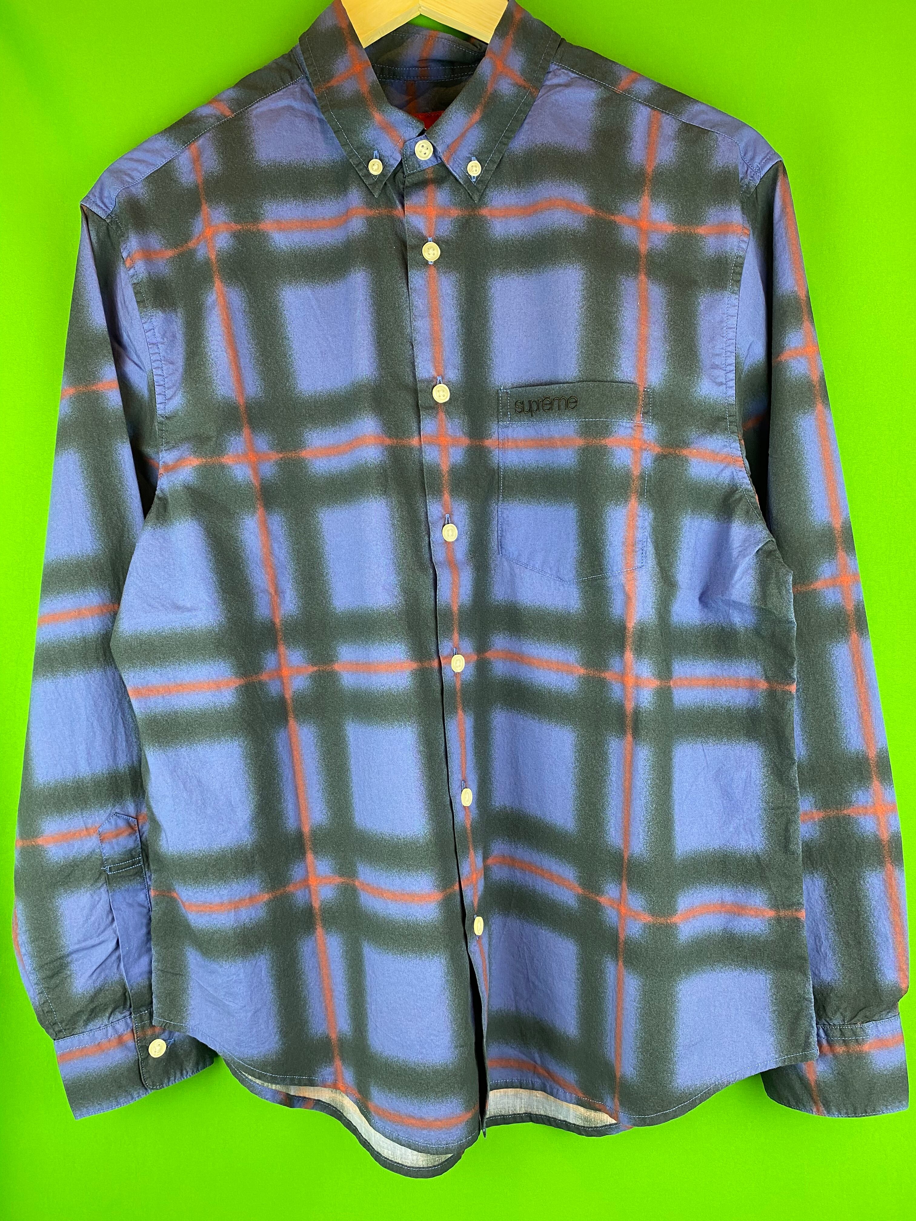 Supreme Spray Tartan shirt 