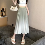 Gradient Pink Midi Skirt 5041