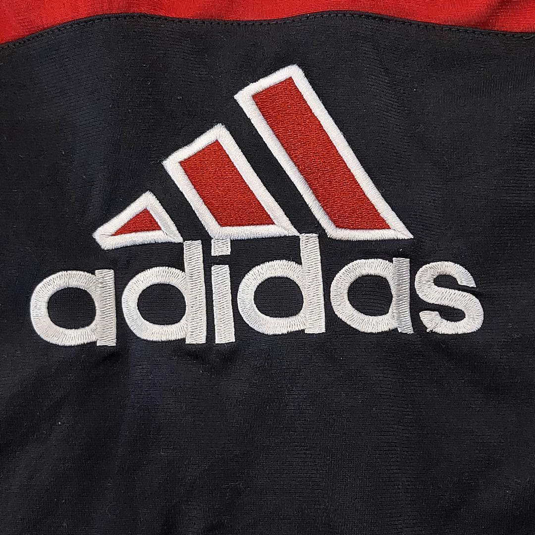 adidas アディダス トラックジャケット 古着 00s S 黒 12829 | fuufu