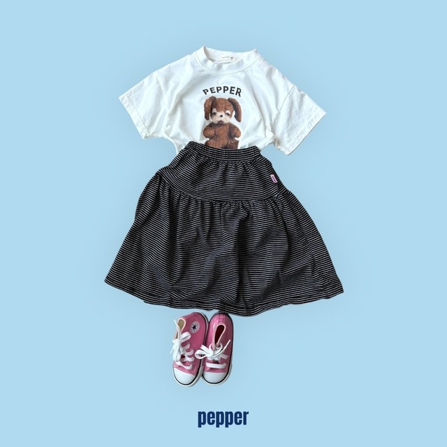[予約][送料無料]《pepper》Long Long Skirt(kids)42