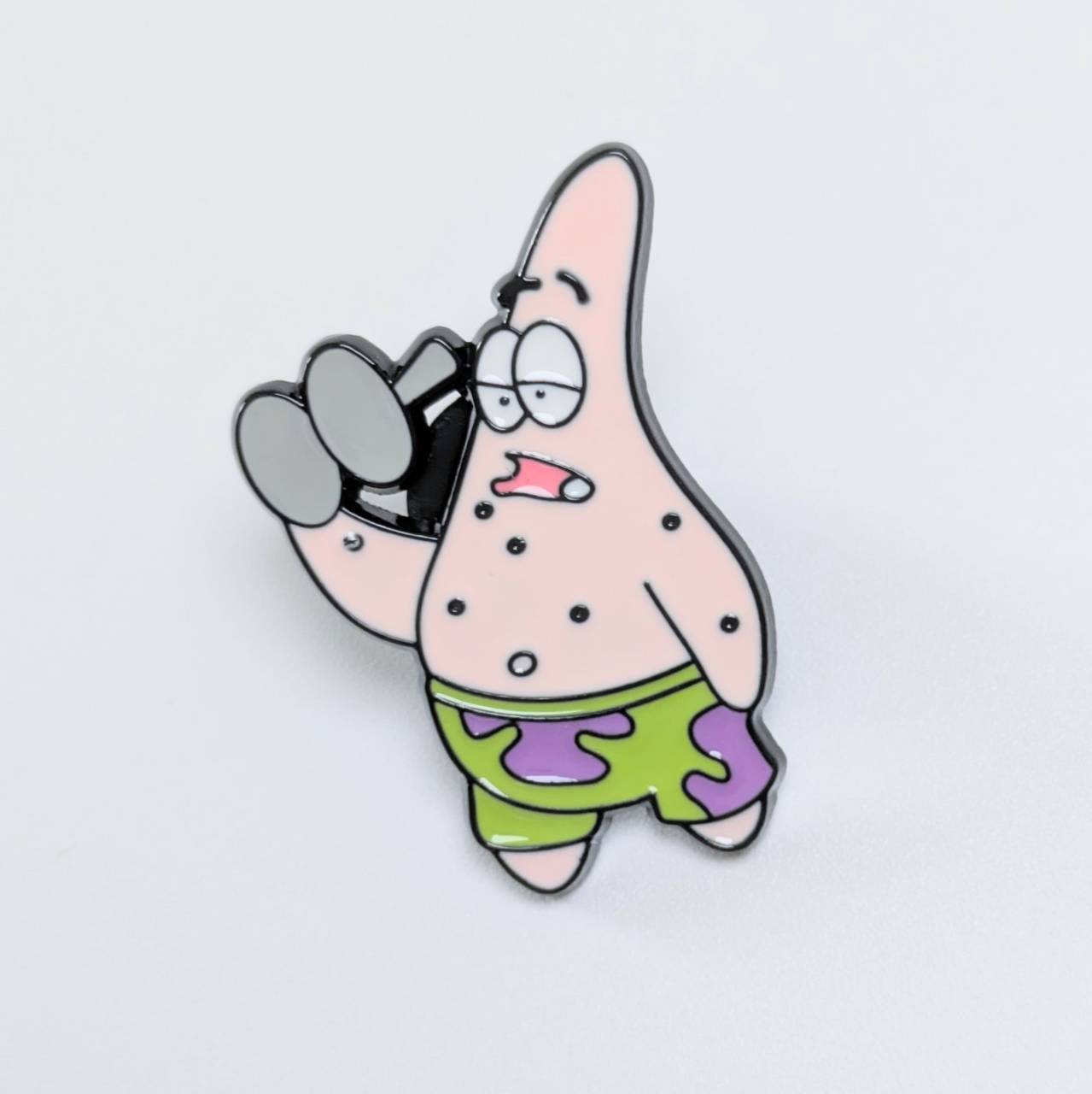 送料無料! ★ピンズ PINS★ピンバッジ 【 SpongeBob SquarePants( スポンジボブ )】パトリックメガネ 〚アメリカン雑貨 アメトイ〛