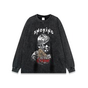 VINTAGE ストリート Smoking Tシャツ T879