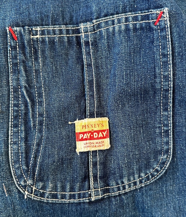 -PAY DAY- Vintage 50s Denim Coverall