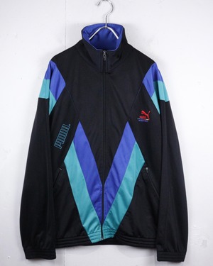 【Caka act2】90's“PUMA” Color Switching Loose Track Jacket