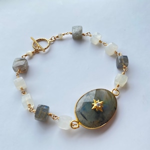 Labradorite bracelet