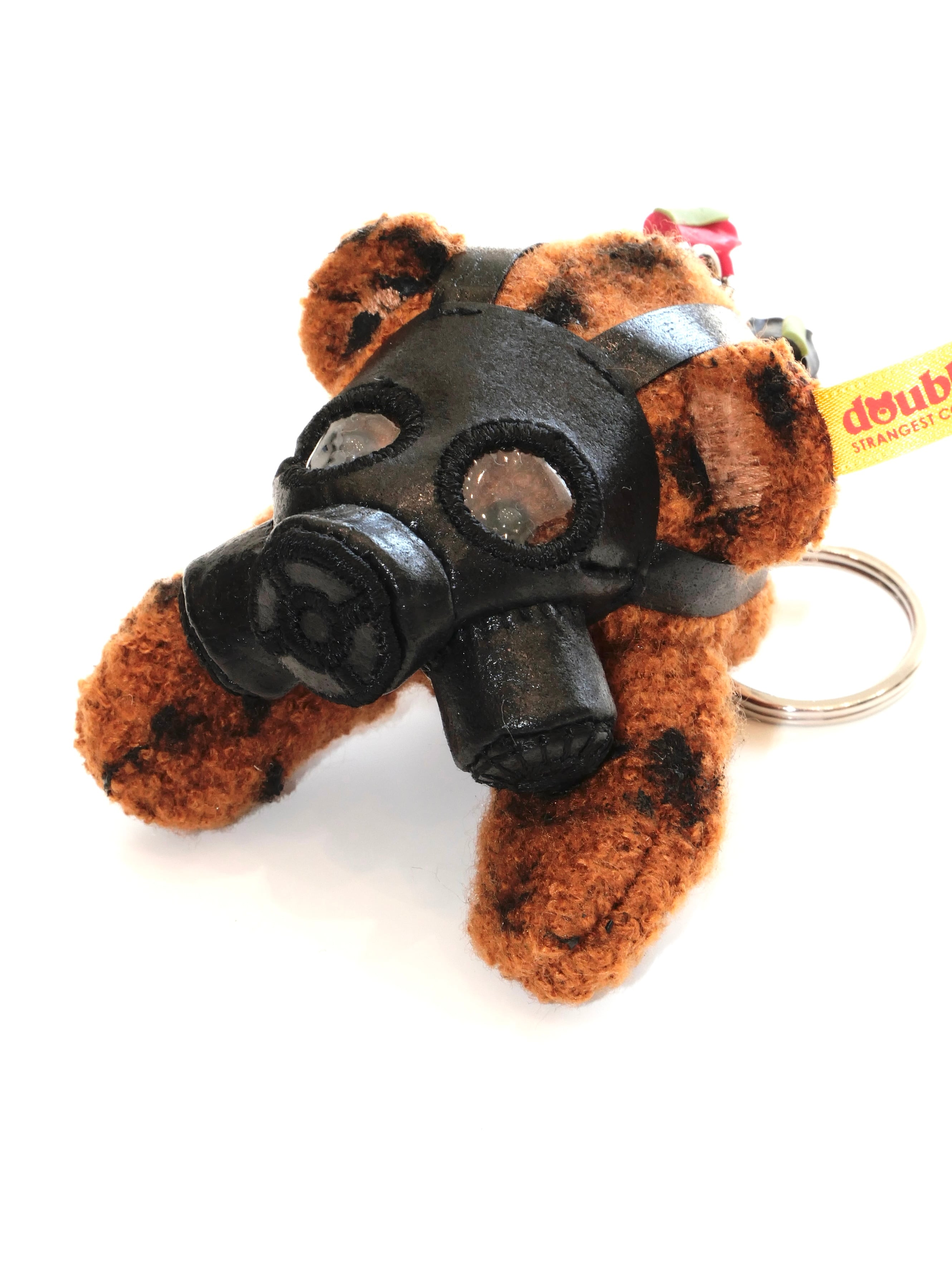 doublet GAS MASK BEAR KEY RING (Silver) | CONSTRUCT1