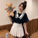 ✞ Tシャツ ♥カワイイ♥プリーツスカート きれいめ☆ ✞ゴスロリ SM ミリ 甘ロリ クラロリ 和ロリ エレガント 黒ロリ 姫ロリ 華ロリ BB-BB2380189