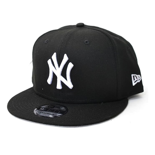 ニューエラ スナップバックキャップ 9FIFTY ニューヨークヤンキース 11871340 BLACK [並行輸入]