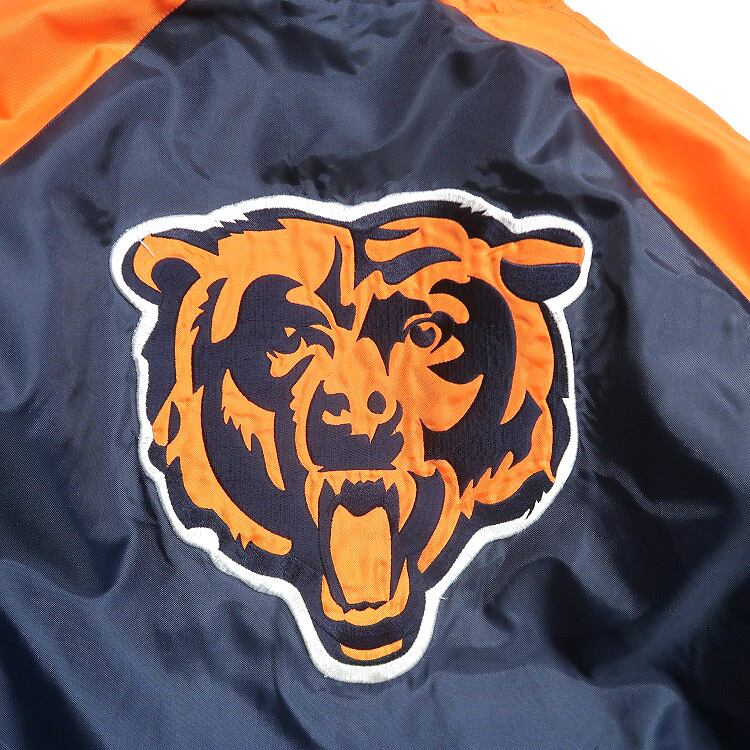 古着 NFL シカゴベアーズ 中綿 パーカージャケット 表記：XL gd407894n