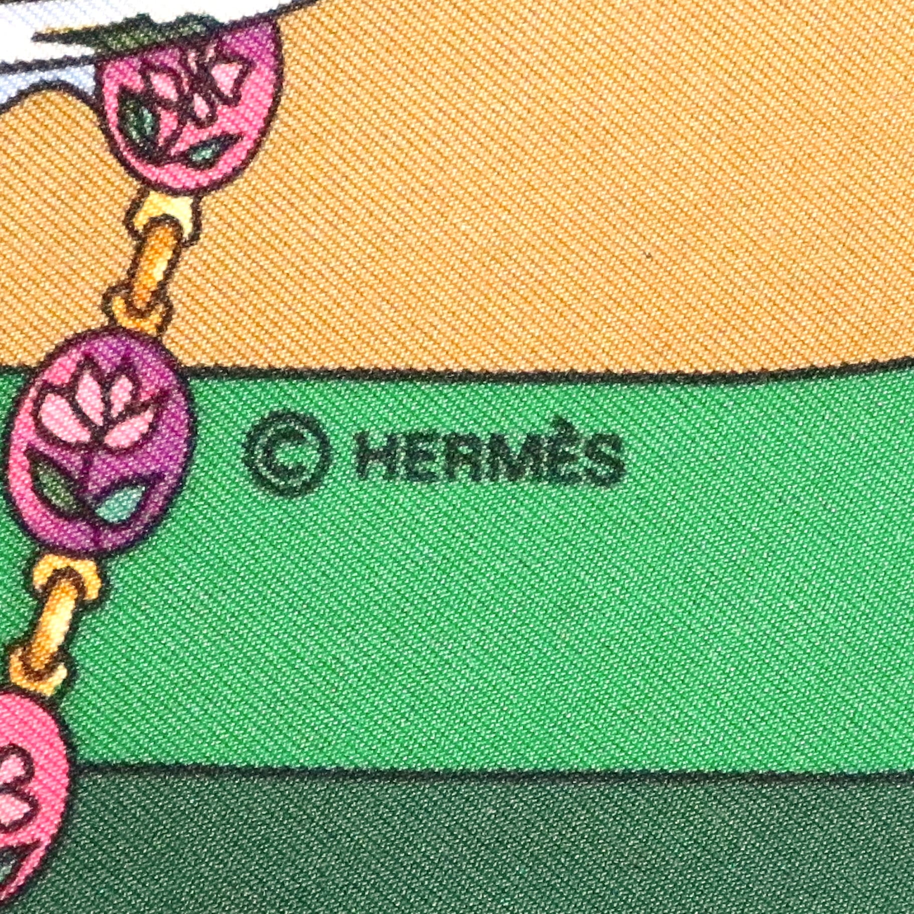 エルメス HERMES/スカーフ カレ90 花の中で過ごす時間 parmi les