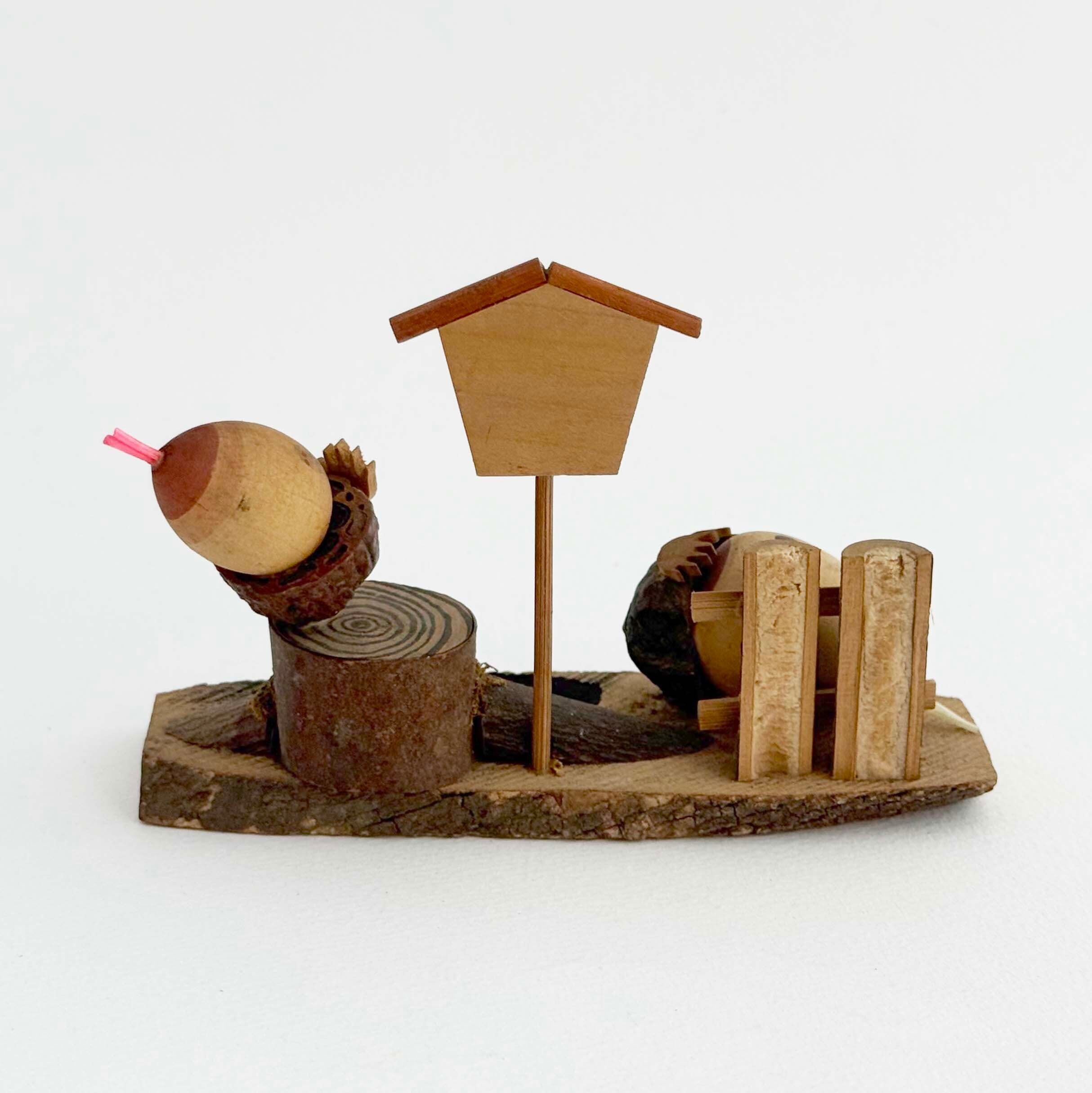 どんぐり兄弟こけしフィギュア