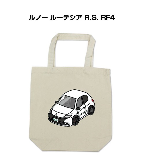 トートバッグ エコバッグ 外車 ルノー ルーテシア R.S. RF4【受注生産】