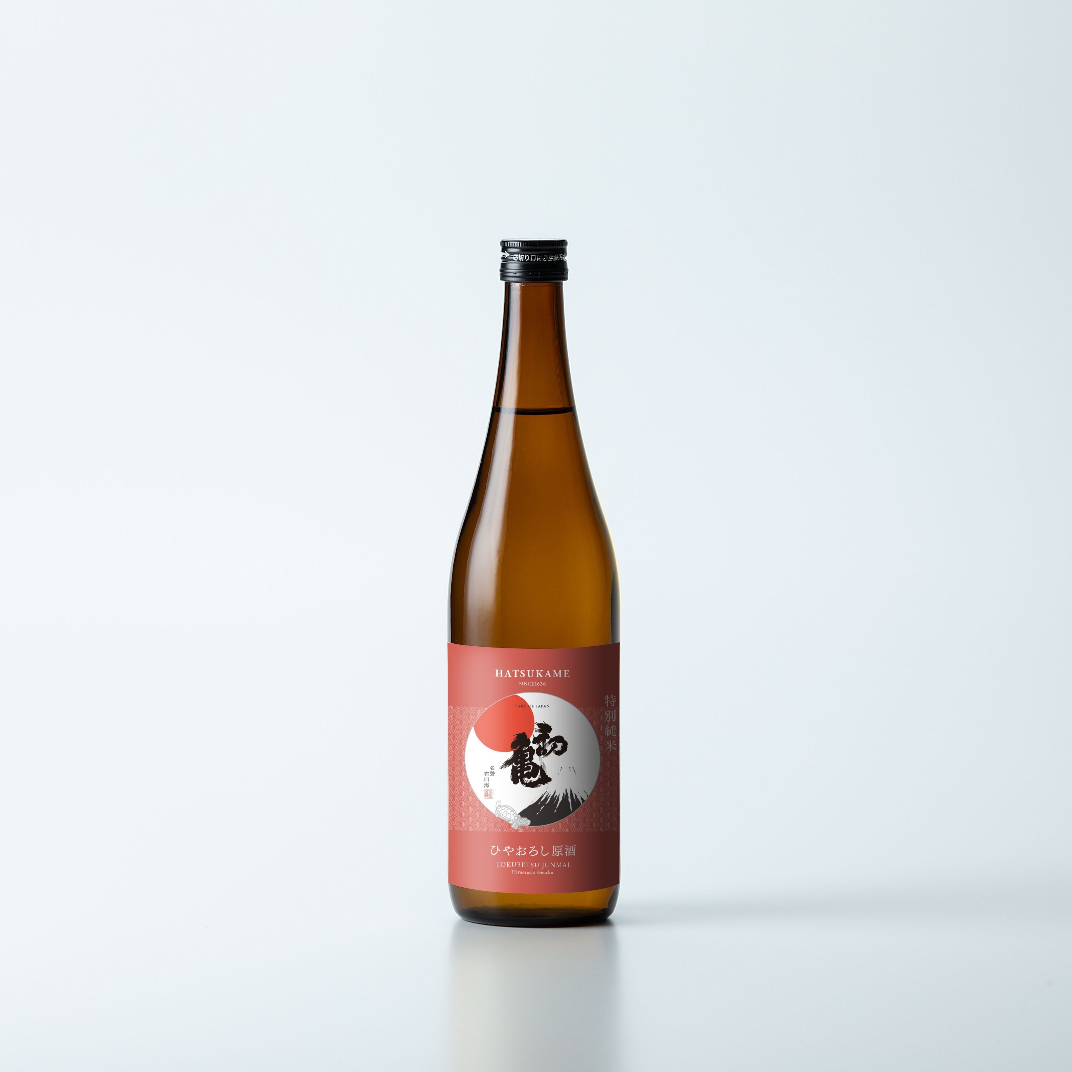 【限定品・10月】初亀 特別純米 ひやおろし 原酒 720ml