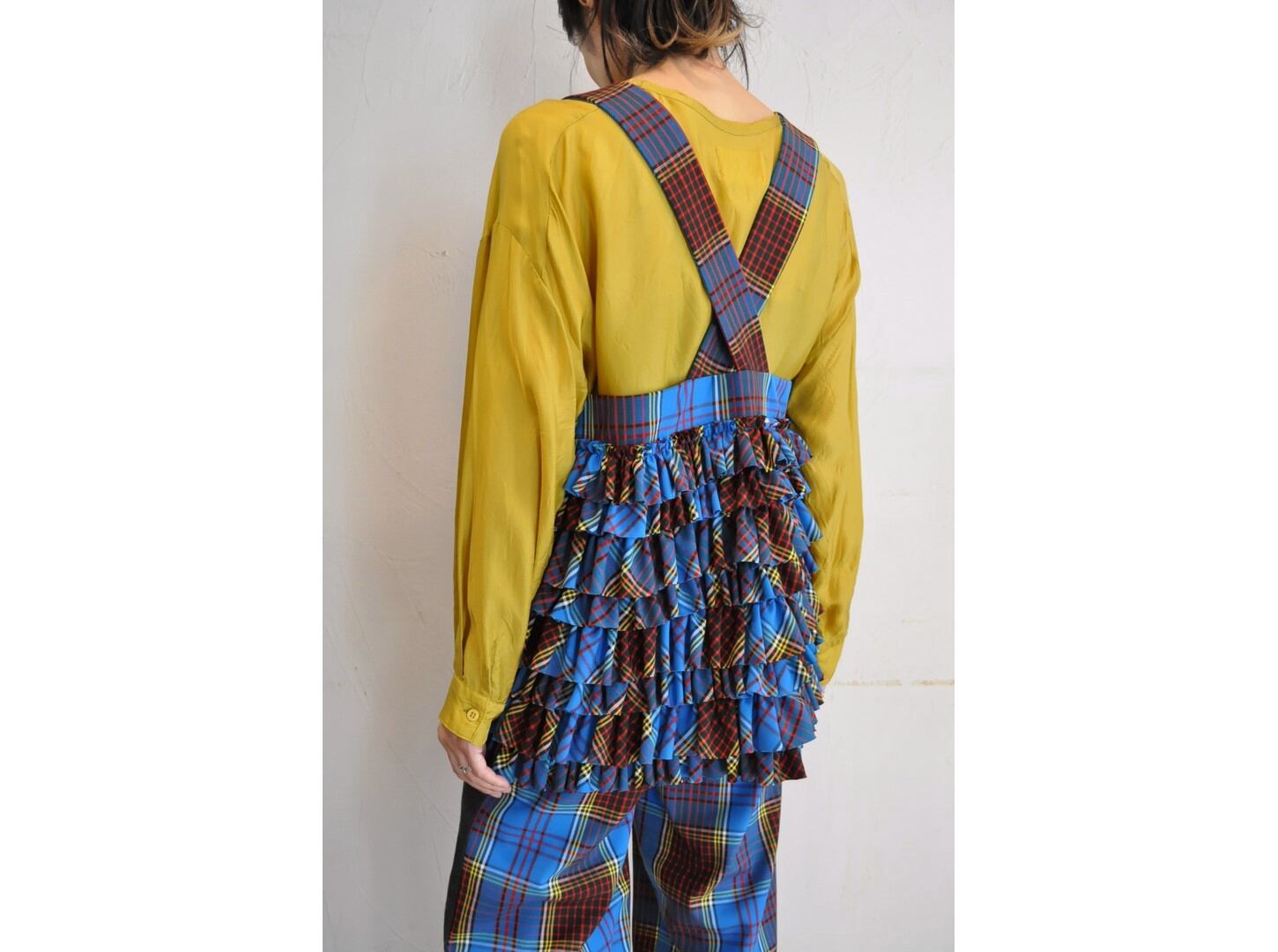 thomas magpie】check vest /【トーマスマグパイ】チェックベスト