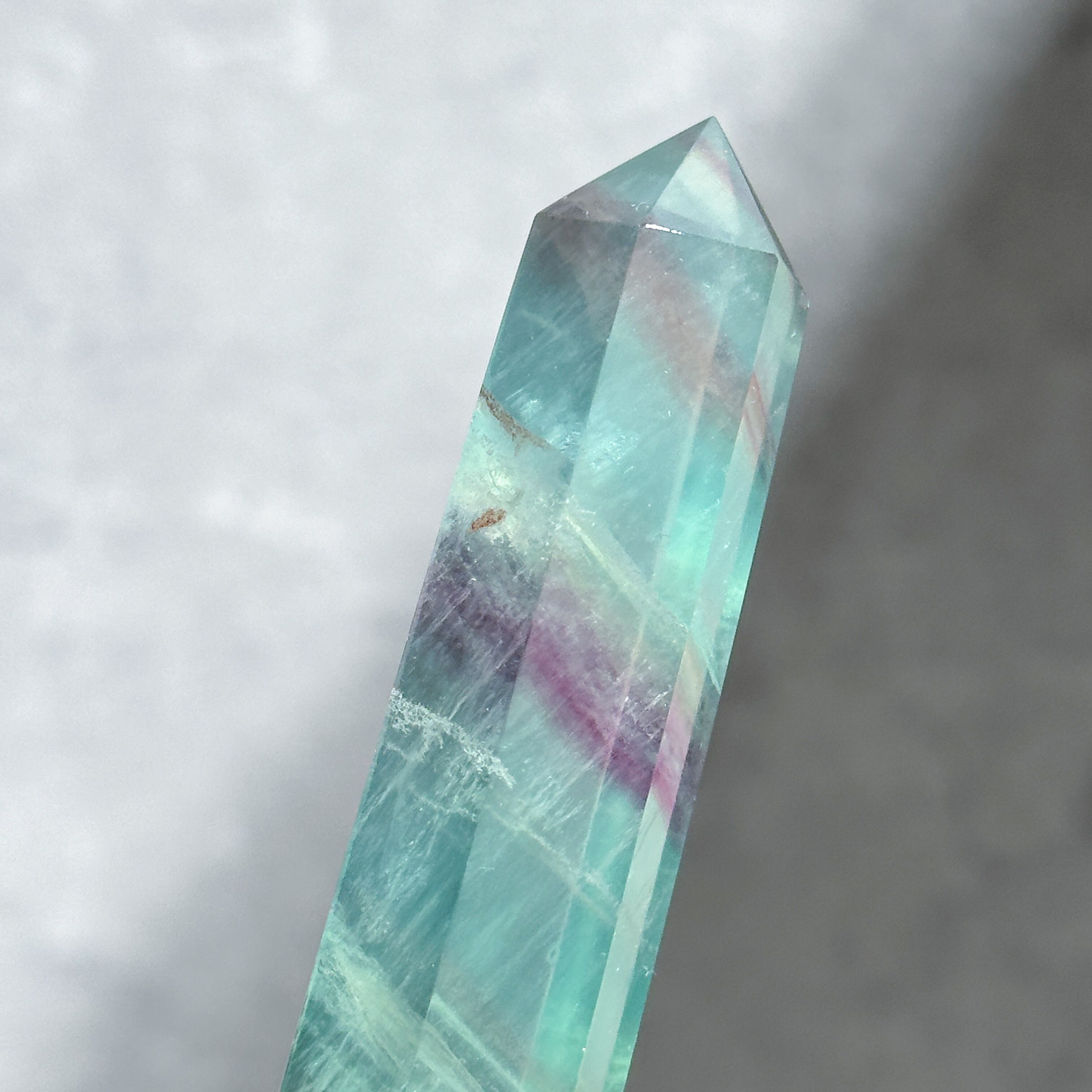 レインボーフローライト タワー型71◇ Rainbow Fluorite ◇天然石