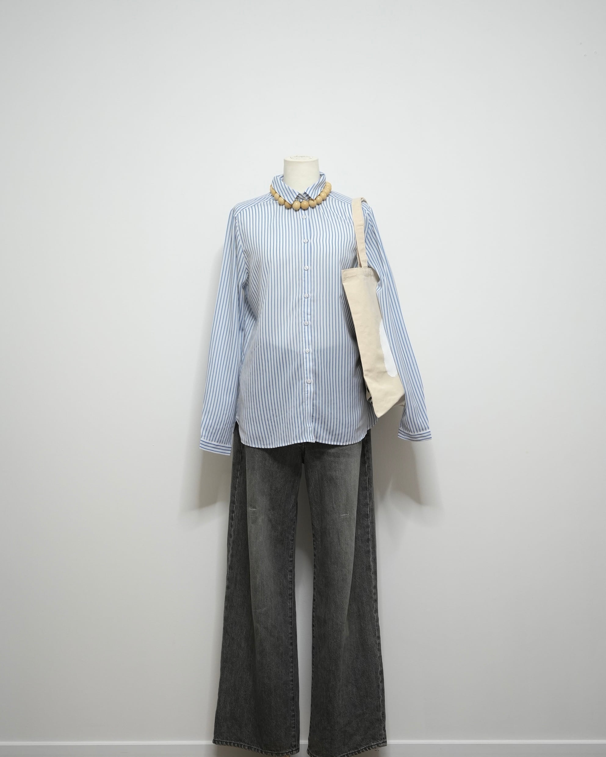 stripe shirt / euro vintage