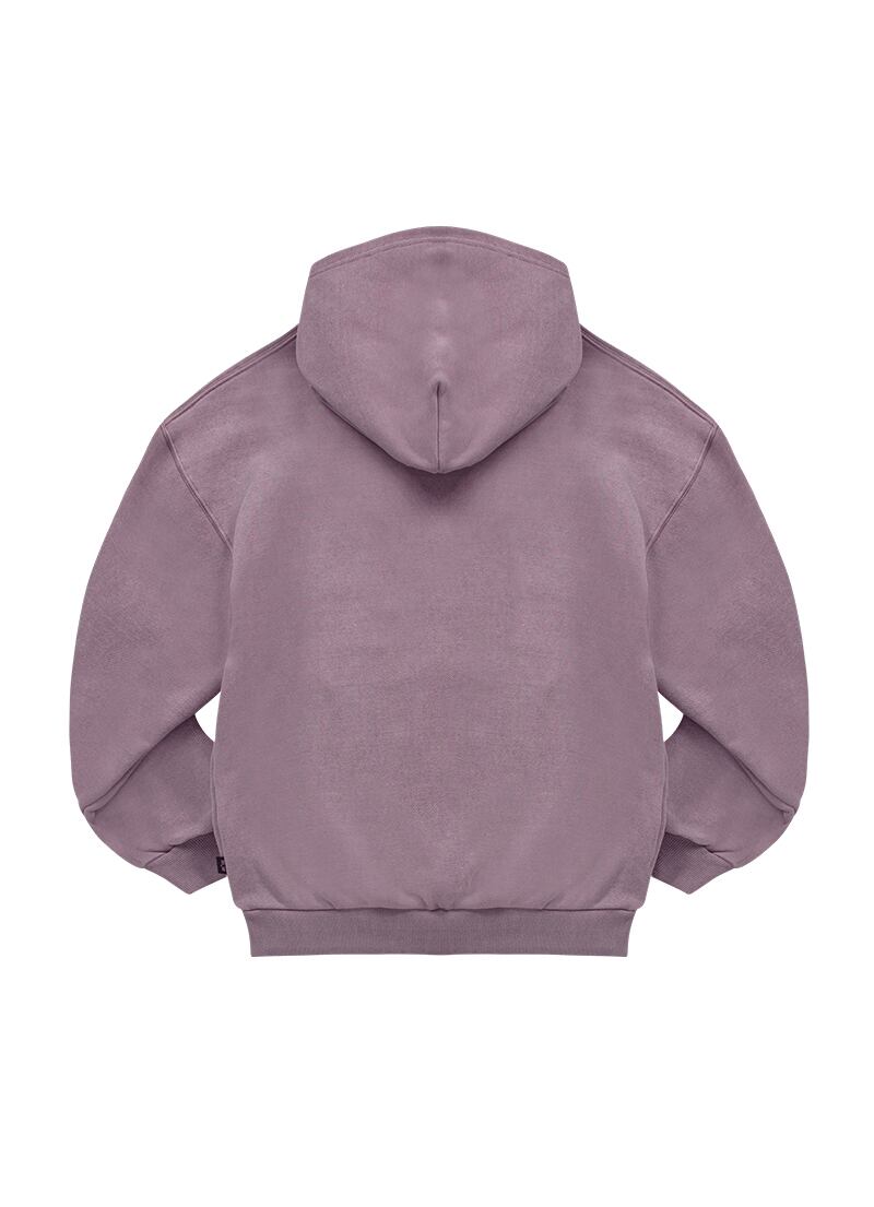 12/31発送 [as”on] PIGMENT WASHING HOODIE / PURPLE 正規品 韓国