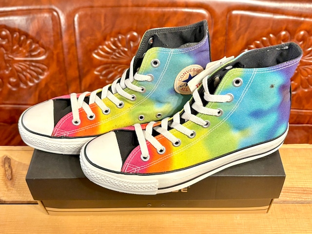 converse（コンバース） ALL STAR TIEDYERAINBOW （オールスター タイダイレインボー）Hi 黒/レインボー 8 26.5cm 262