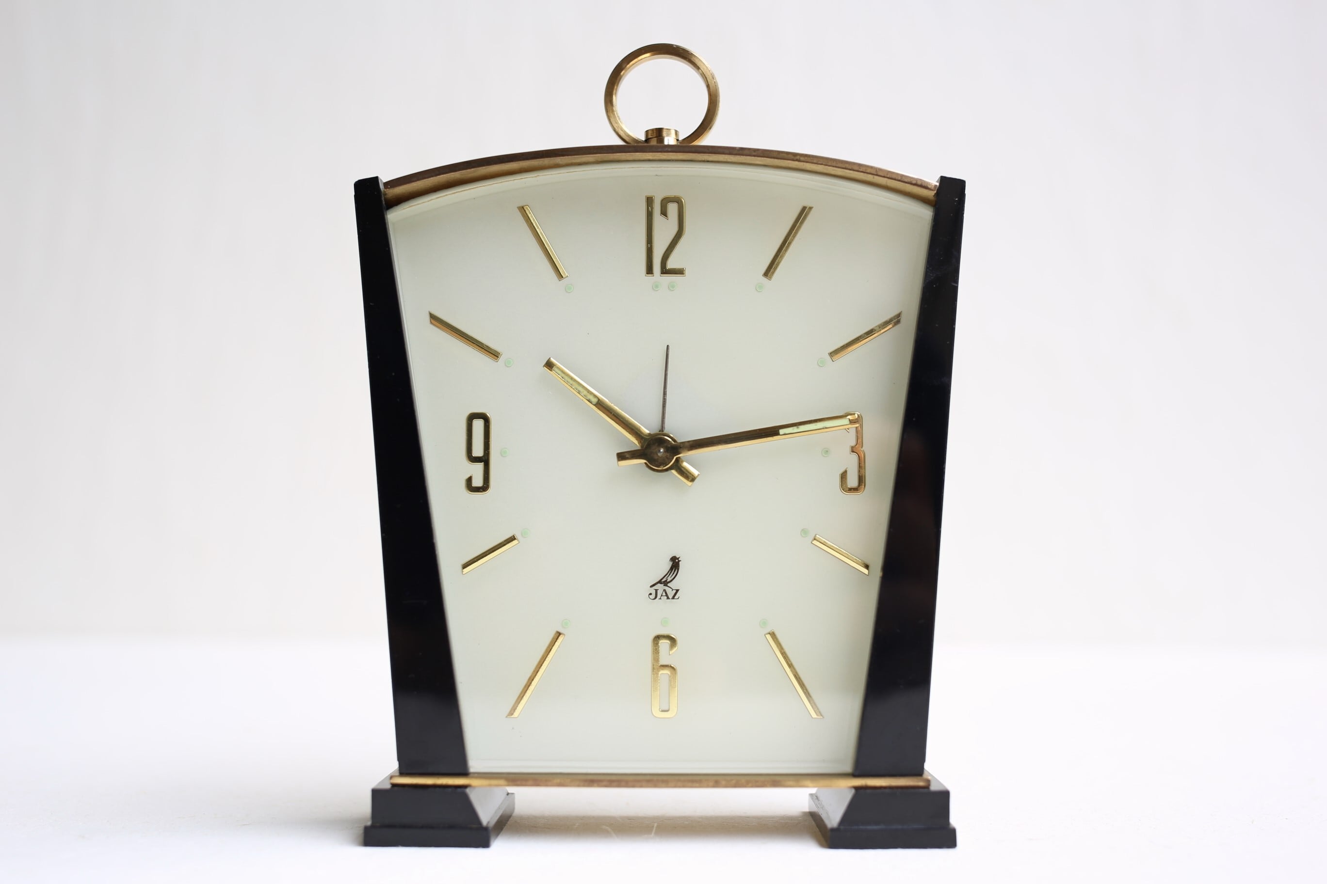 フランスJAZ社製目覚まし時計 ブロカント アンティーク ビンテージ フランス アンティーク ヴィンテージ JAZ 目覚まし時計 『SUFRIC』 N